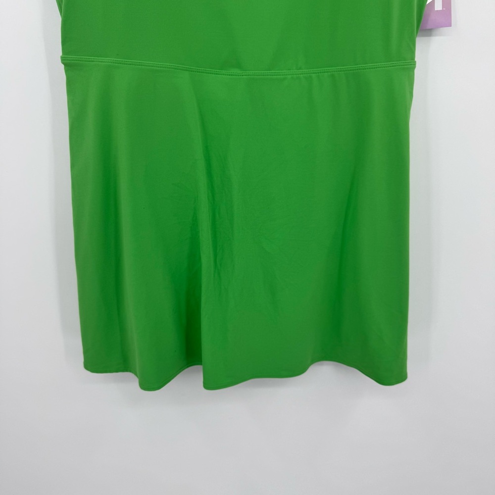 JoyLab Bright Green Racerback Mini Dress - Picture 6 of 13
